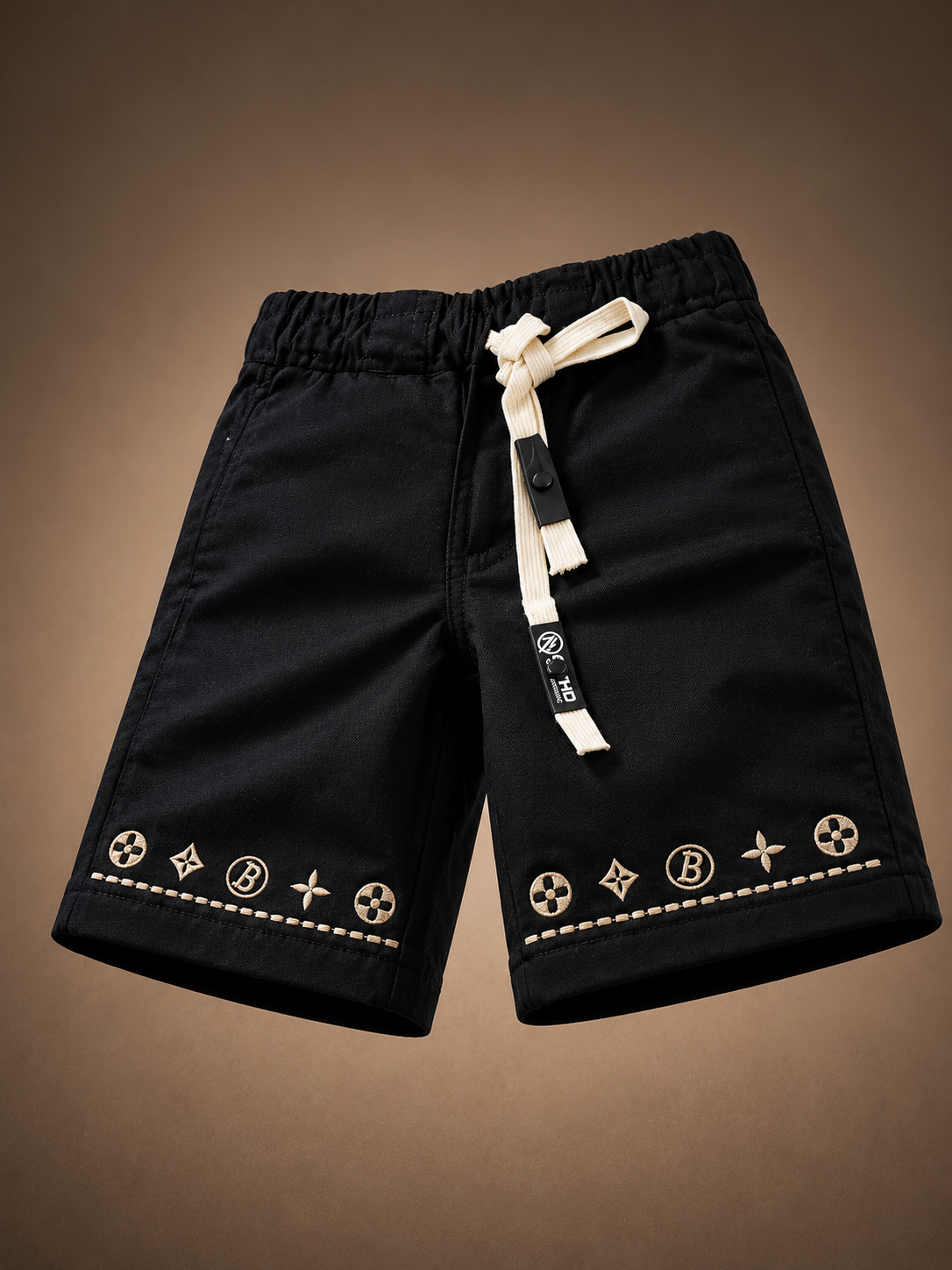 Black Boys Co-ord Set – Half Sleeve Shirt & Shorts