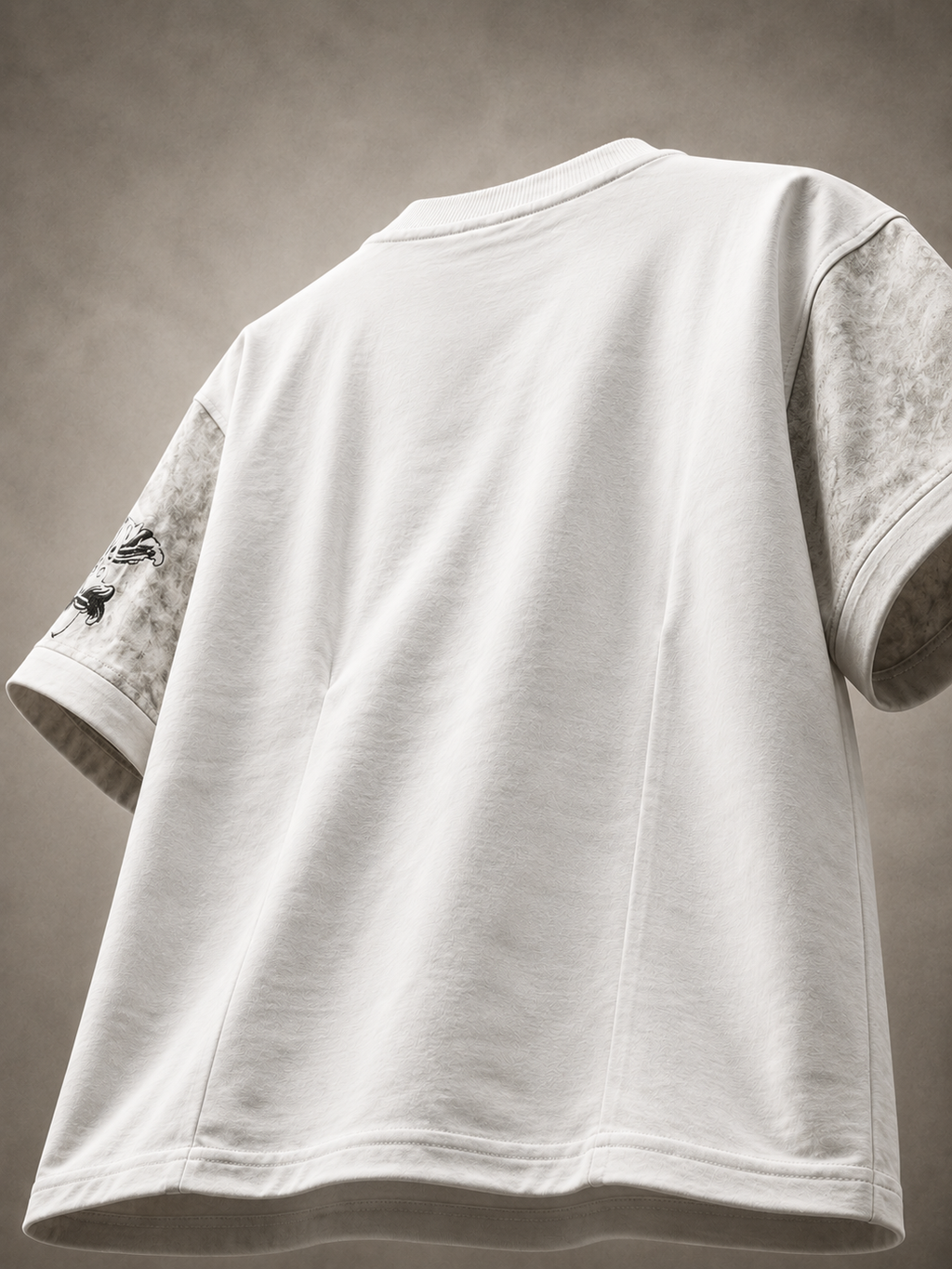 Deformed Premium Embroidered Boys Relaxed Fit T-Shirt – Cloud Grey