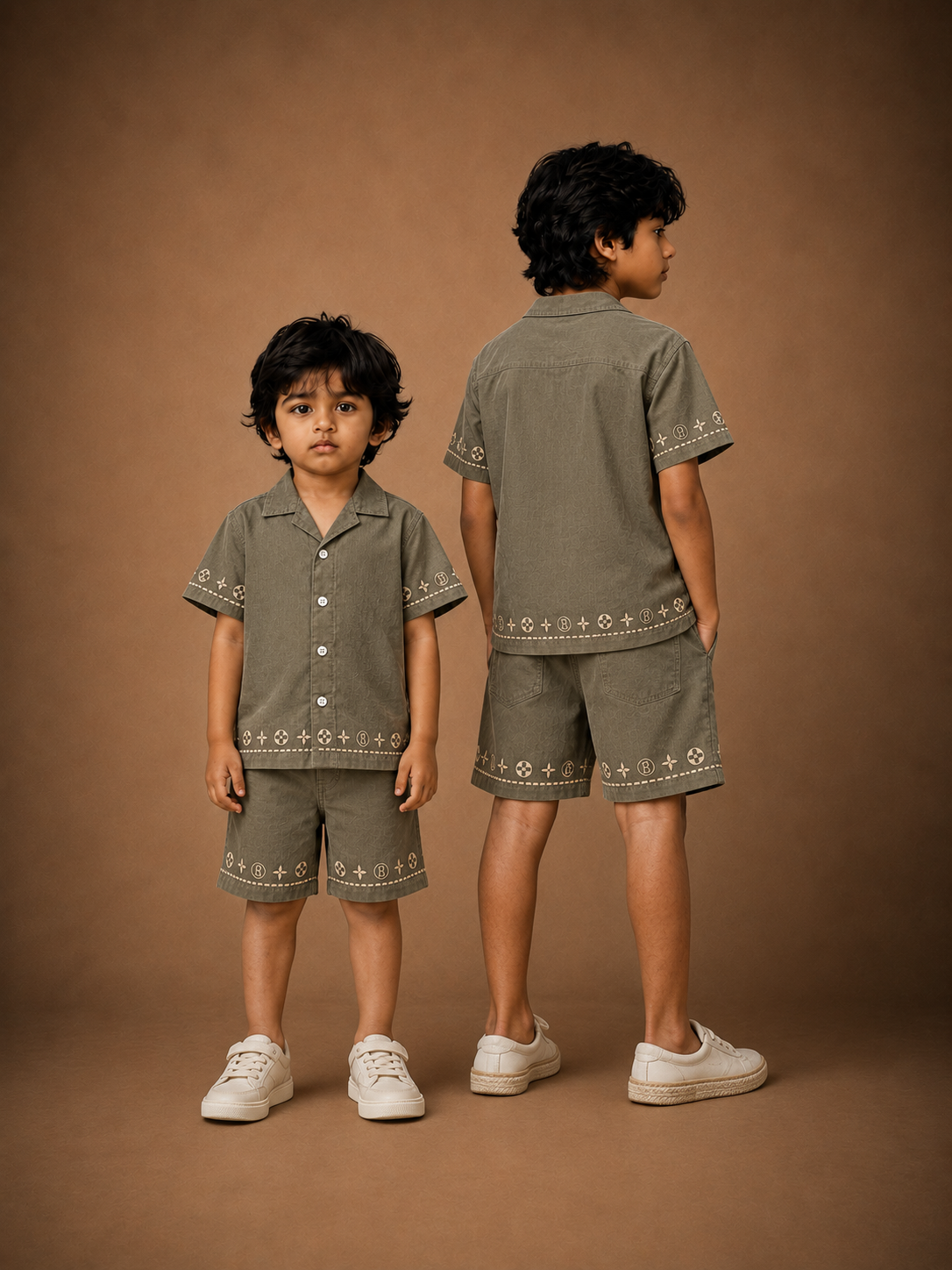 Pista Boys Co-ord Set – Half Sleeve Shirt & Pants